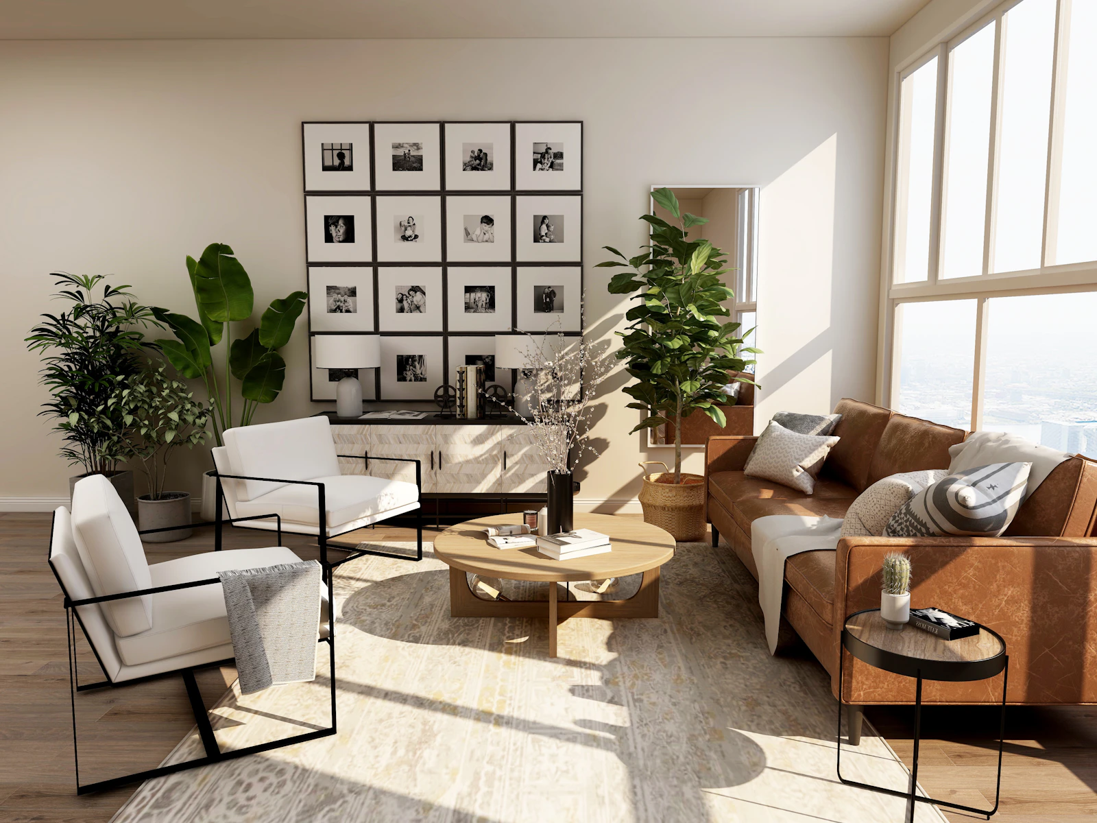 Luxury living room interior representing a premium Chennai home